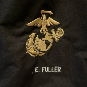 USMC Black Canvas Garment Bag